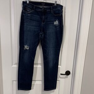 Judy Blue Dark Blue Distressed Slim fit